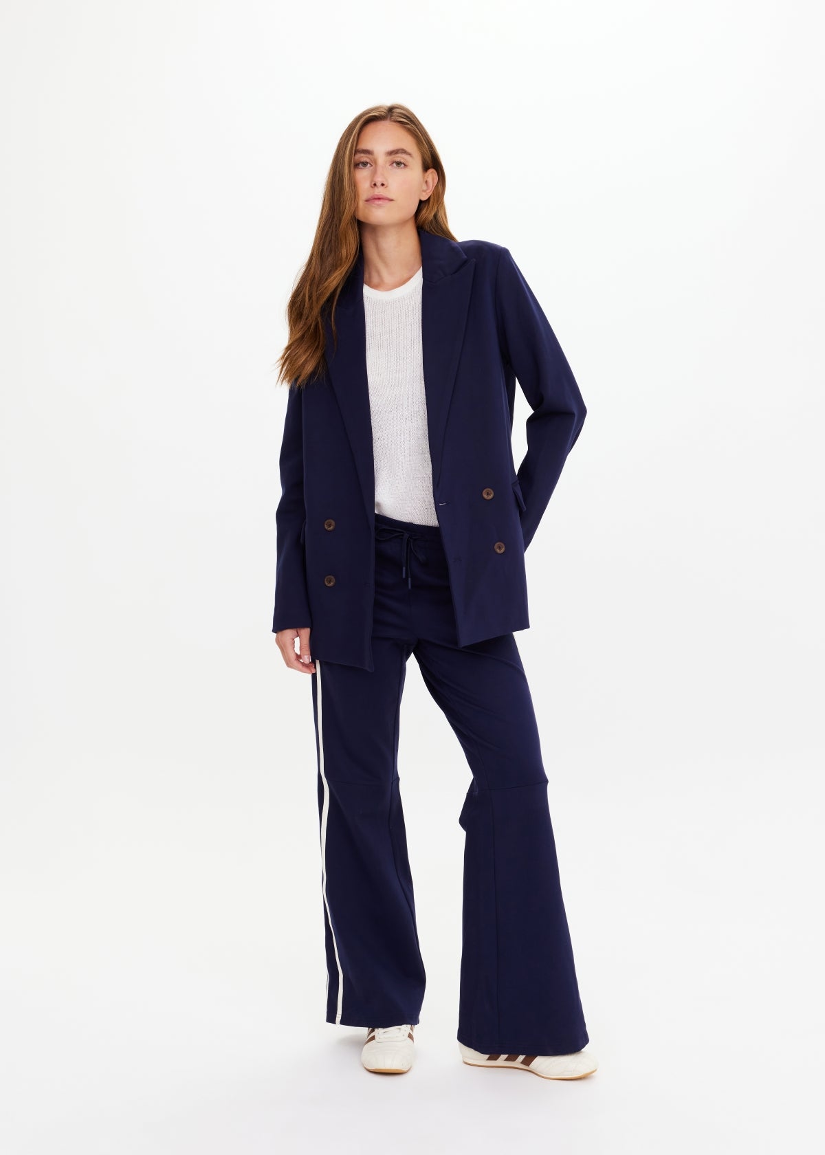 Double Breasted Blazer - Navy