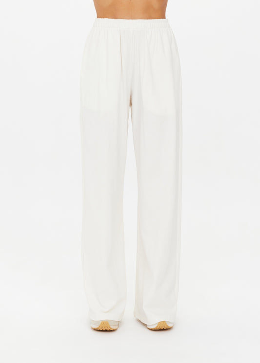 Soho Tokio Wide Leg Pant - Creme