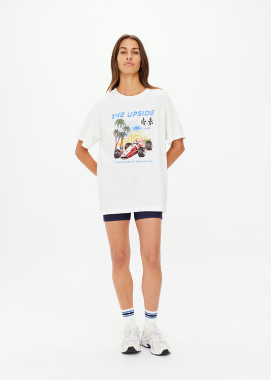 Raceway Sammi Tee - Creme