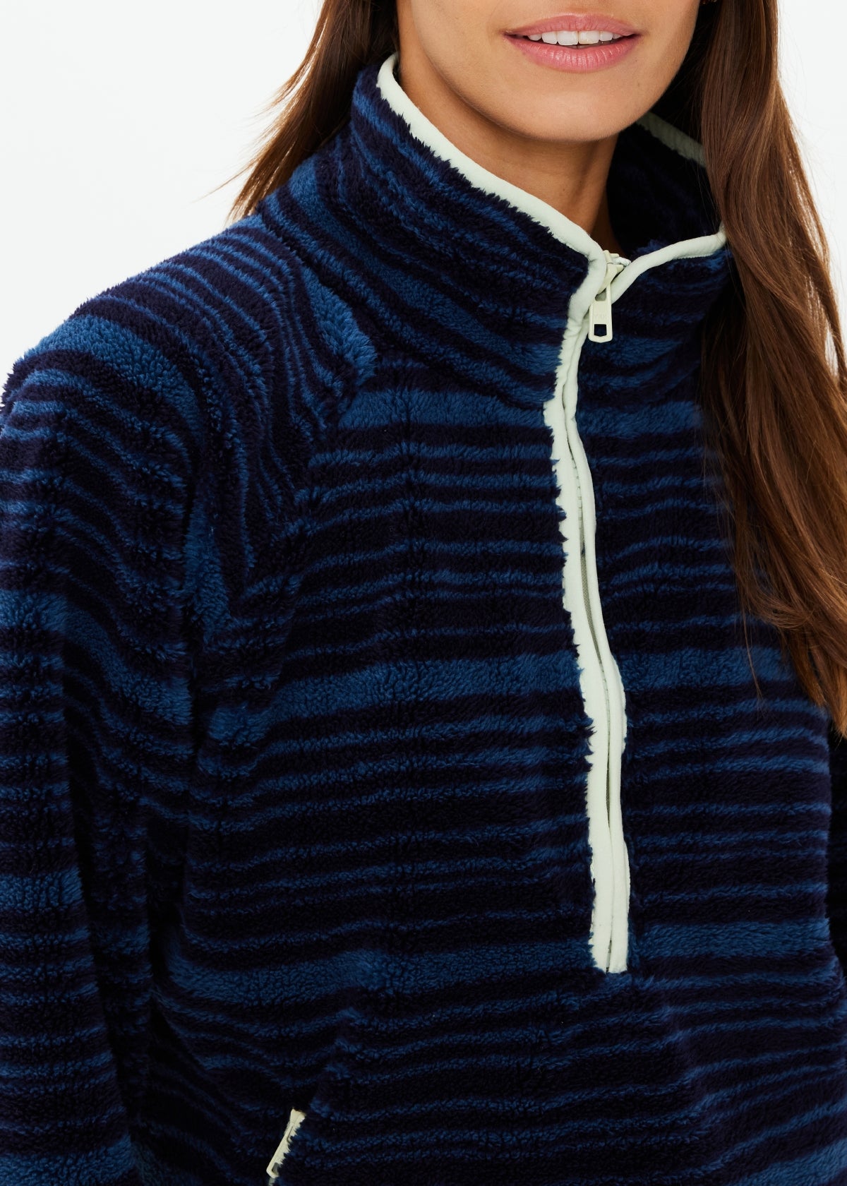 Harlow Fleece - Stripe