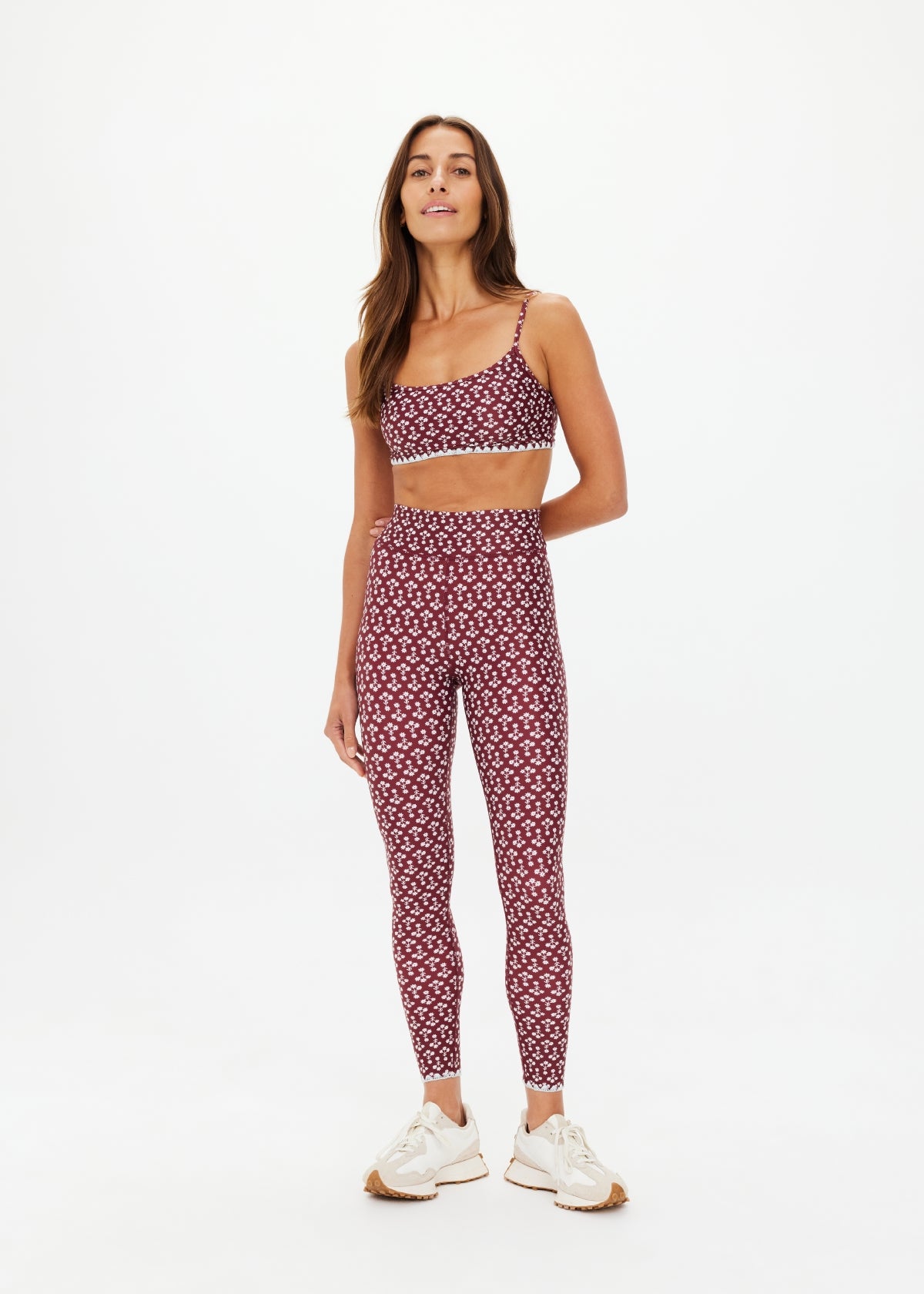 Firefly Hutton Scoop Bra - Floral