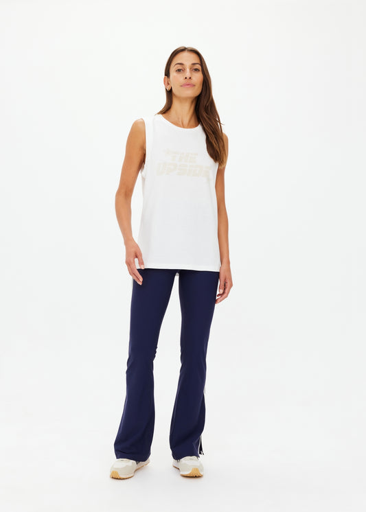 Stardust Jeet Tank Top - White