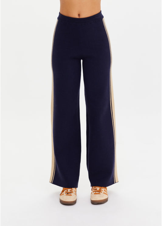 Cosmo Freya Knit Pant - Navy