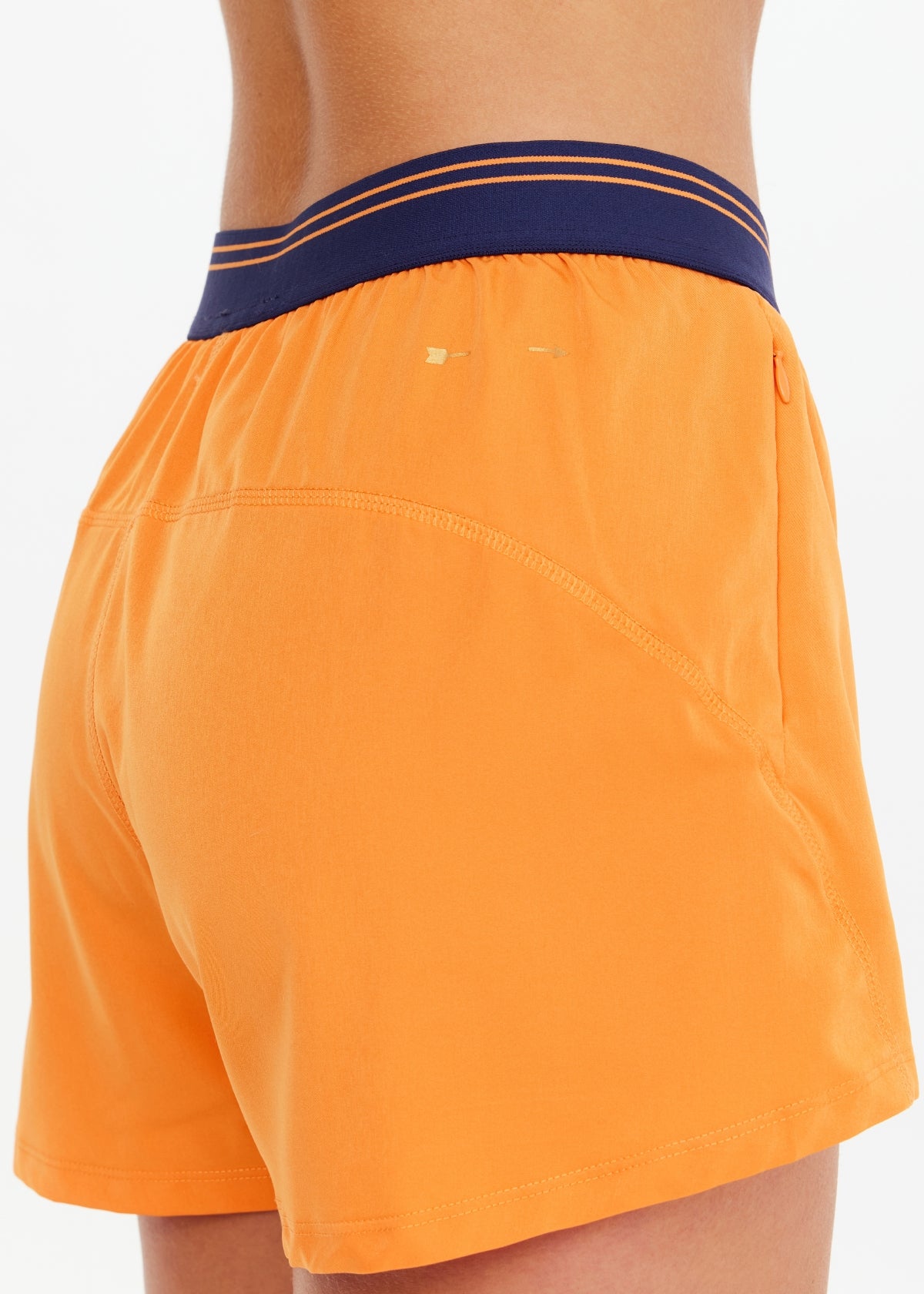 Elixir Lucky Run Short - Tangerine