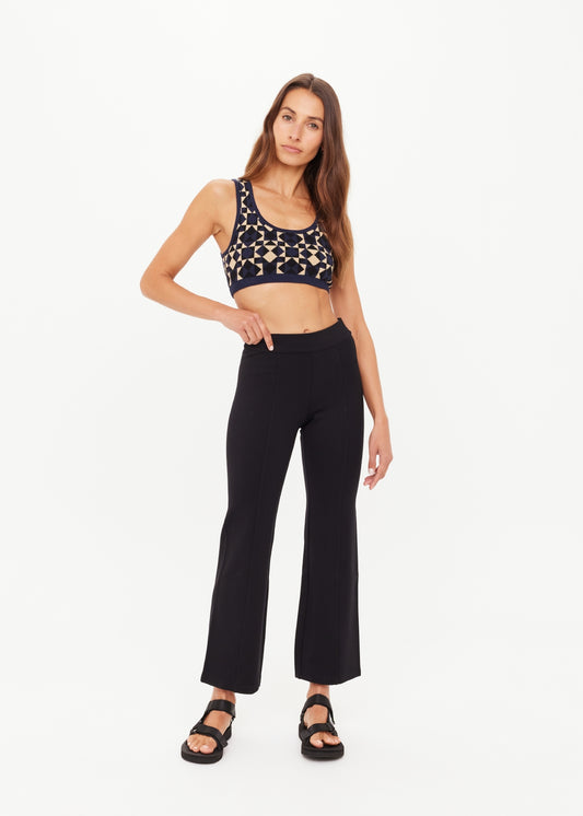 Bonnie Kick Flare Pant - Black
