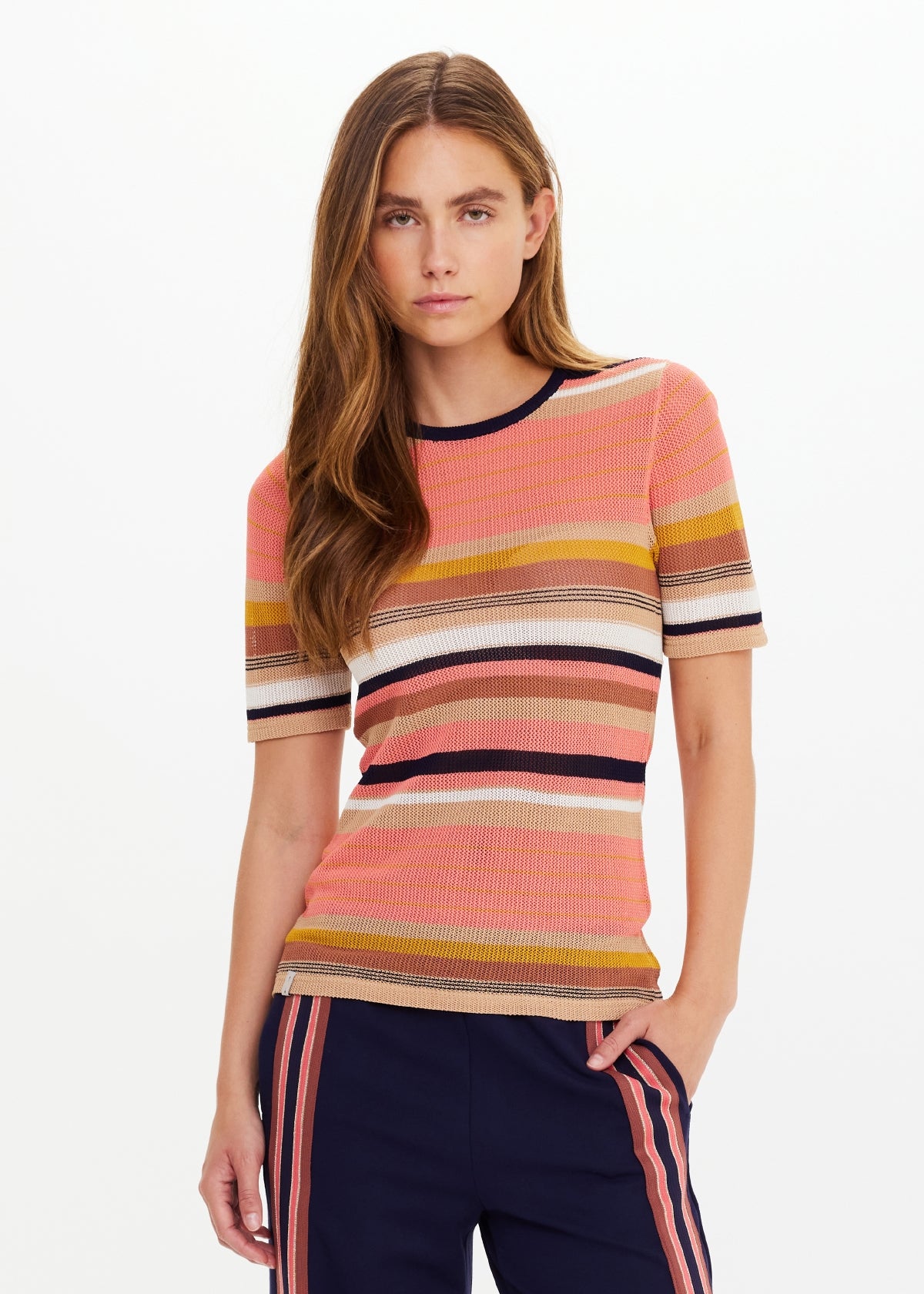 SUTTON KNIT TEE - STRIPE