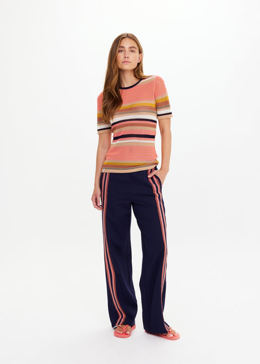 SUTTON KNIT TEE - STRIPE