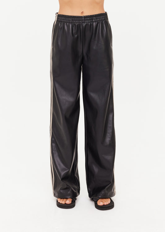 Vegan Leather Twilight Pant - Black
