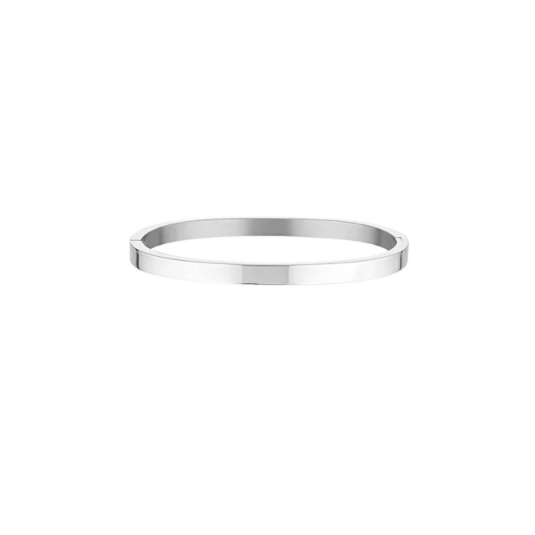 Dylan Bangle Silver - Plain