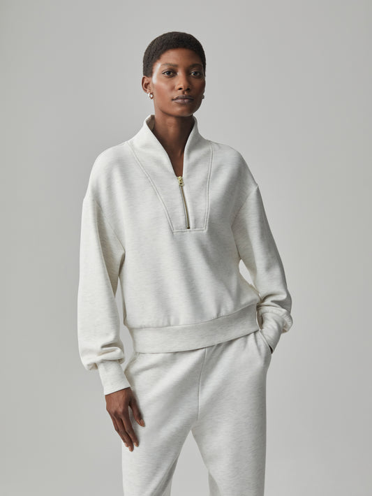 Davidson Sweat - Ivory Marl