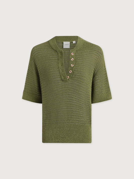 Callie Knit Top - Olivine