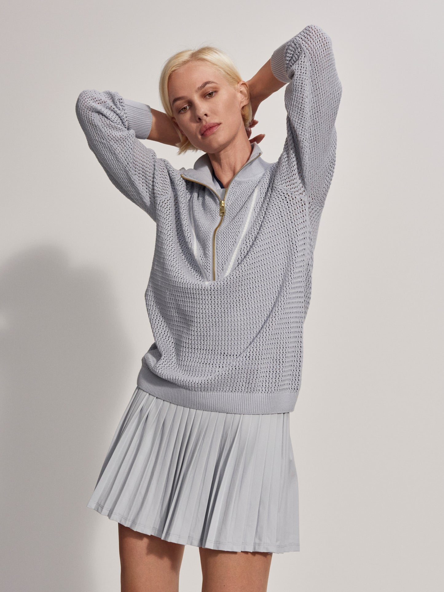 Calva Knit - Pearl Blue