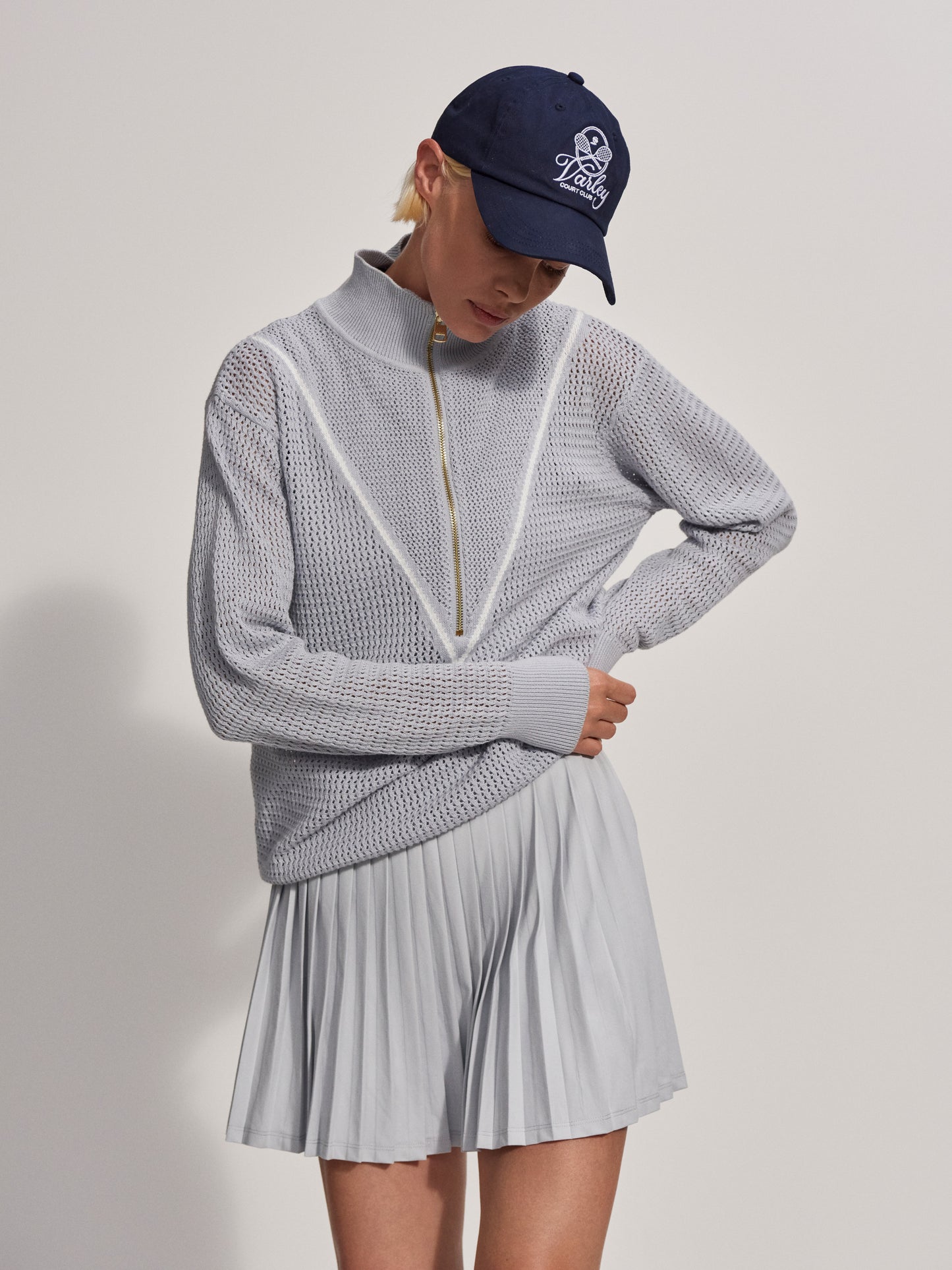 Calva Knit - Pearl Blue
