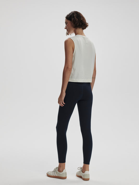 Page Seamless Crop Tank - Snow White