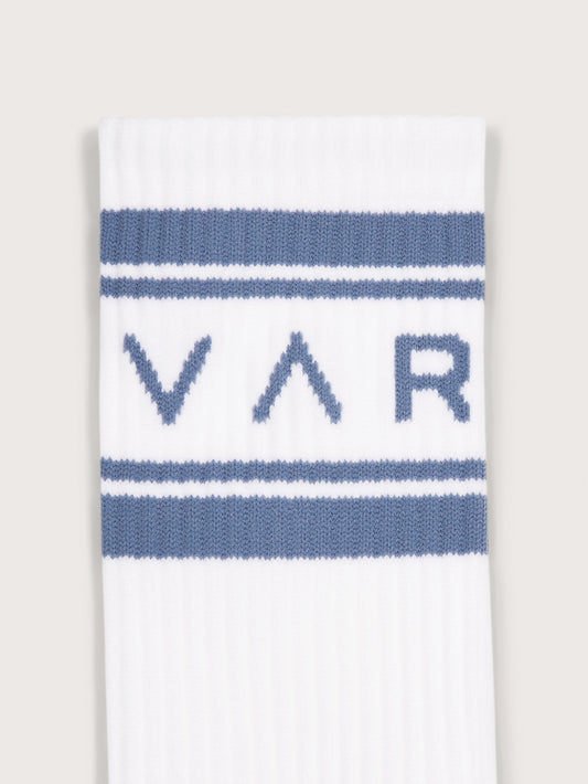 Astley Active Sock - White/Ash Blue