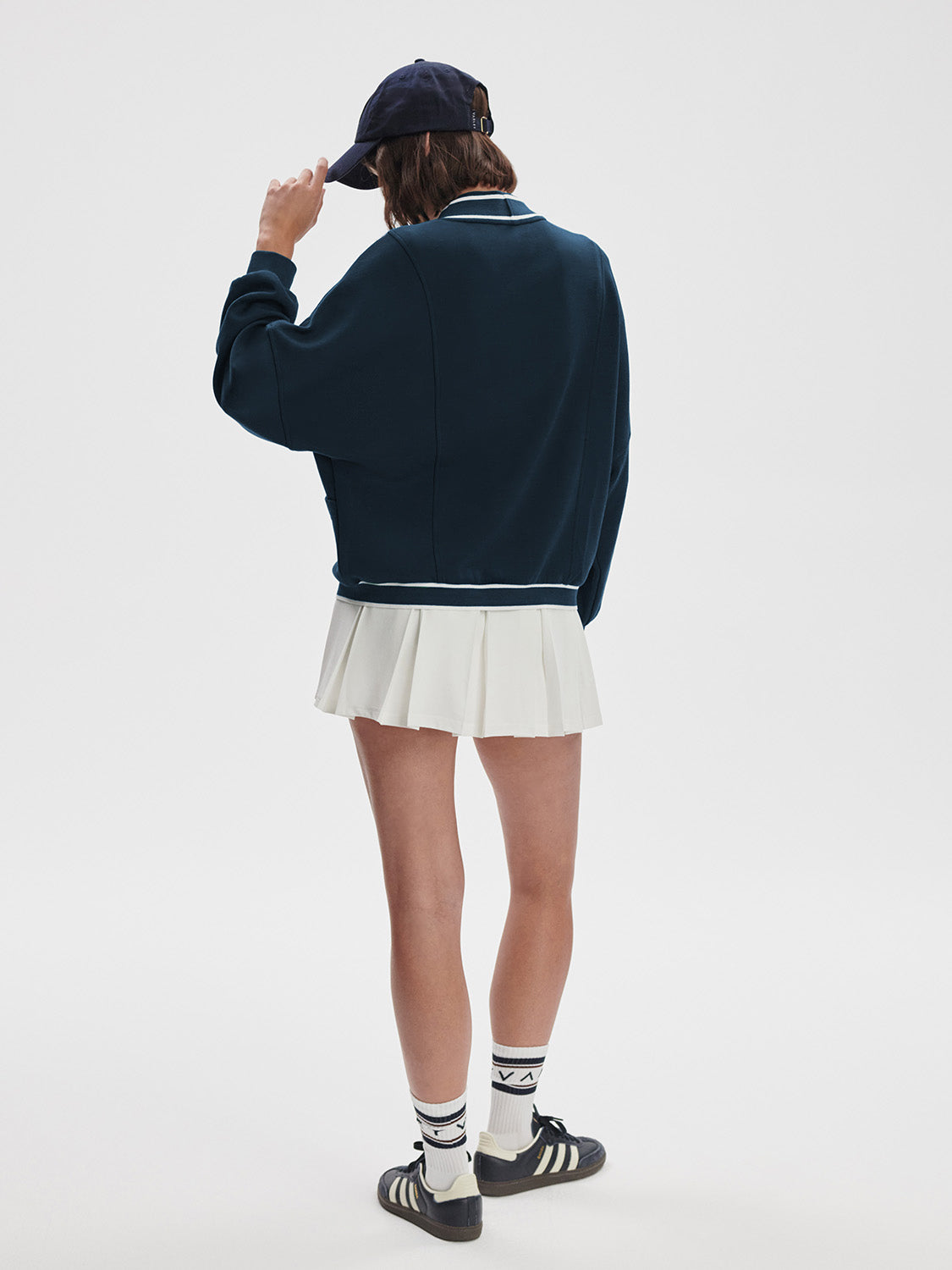 Decker Off Court Cardigan - Navy