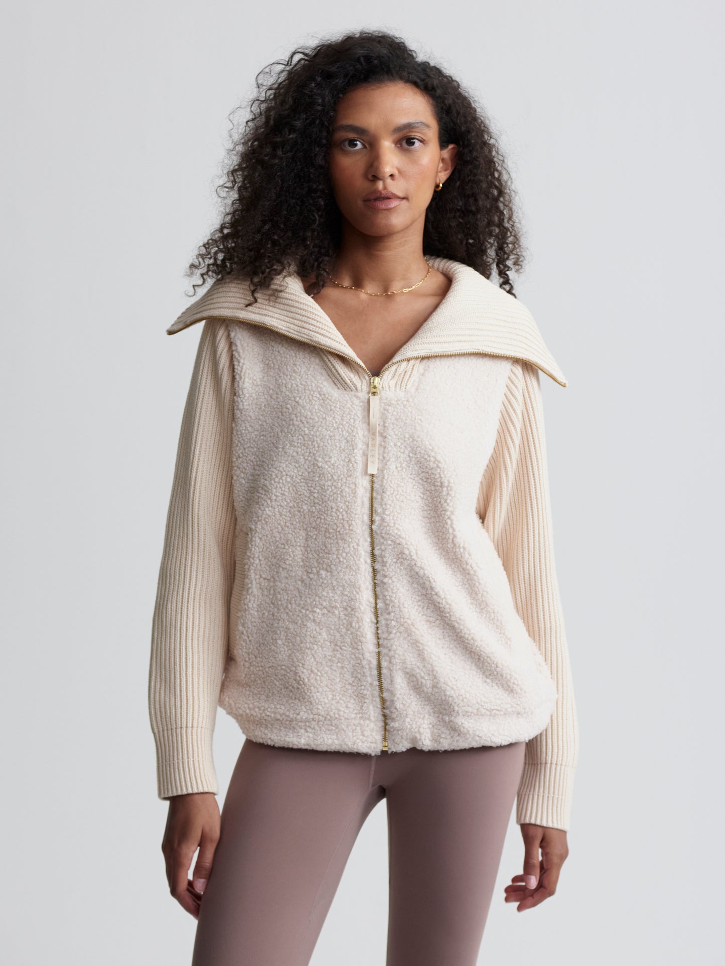 Ardley Zip Through - Sandshell