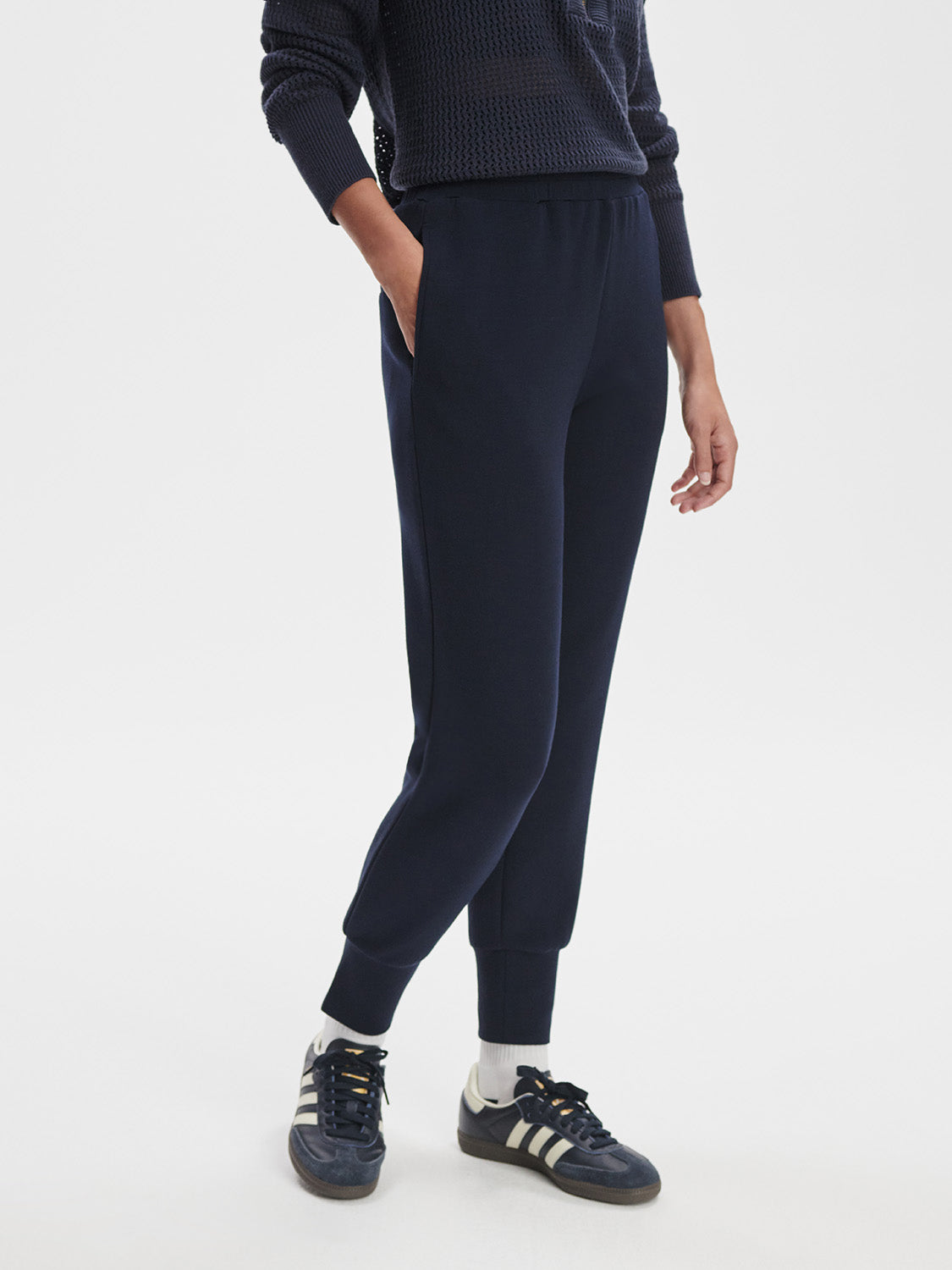 The Slim Cuff Pant 27.5 - Navy
