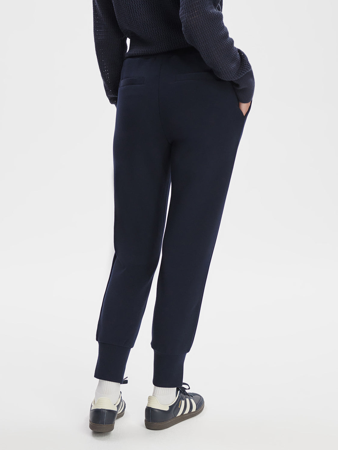 The Slim Cuff Pant 27.5 - Navy