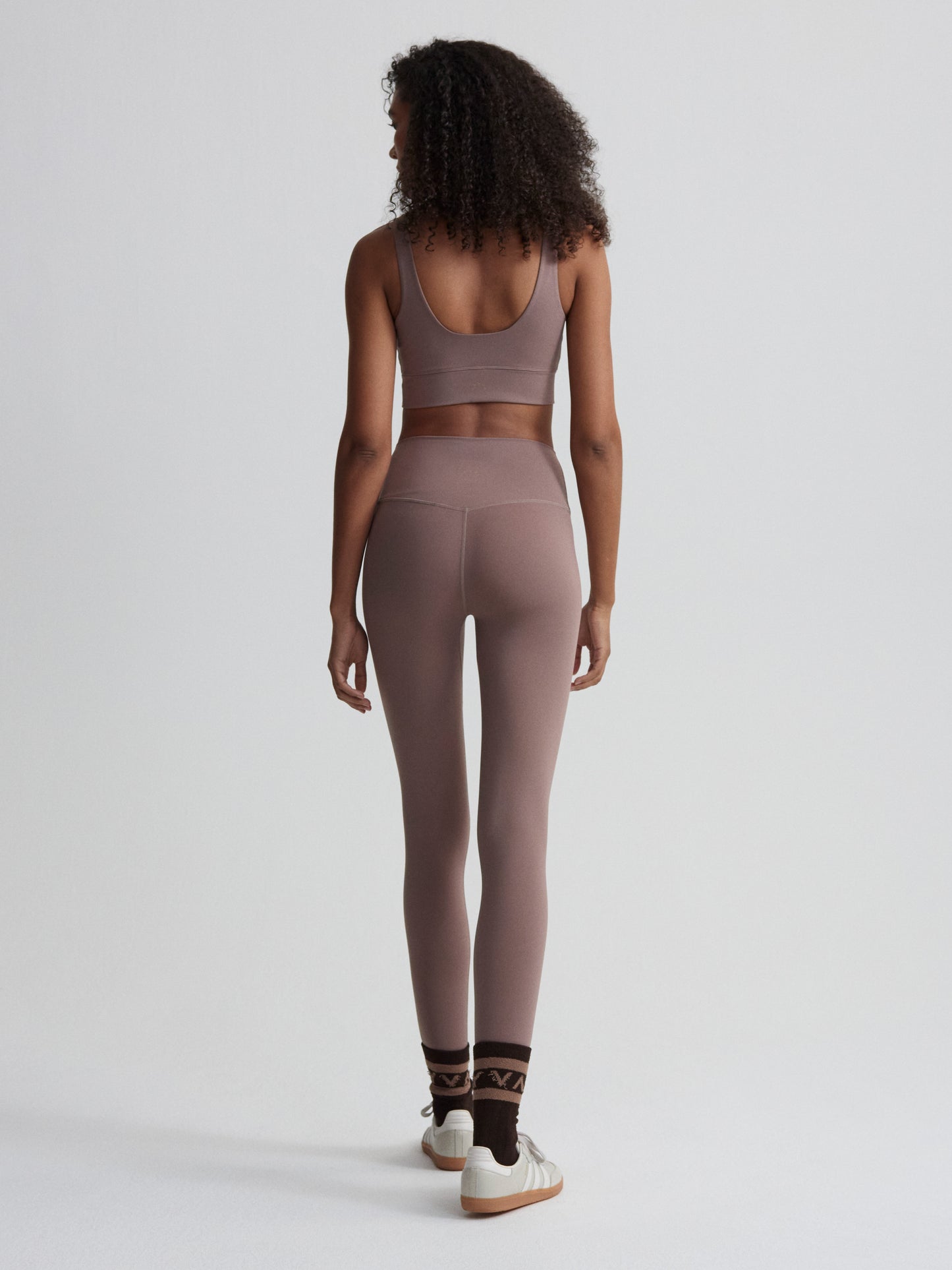 FreeSoft High Rise Legging 25- Deep Taupe