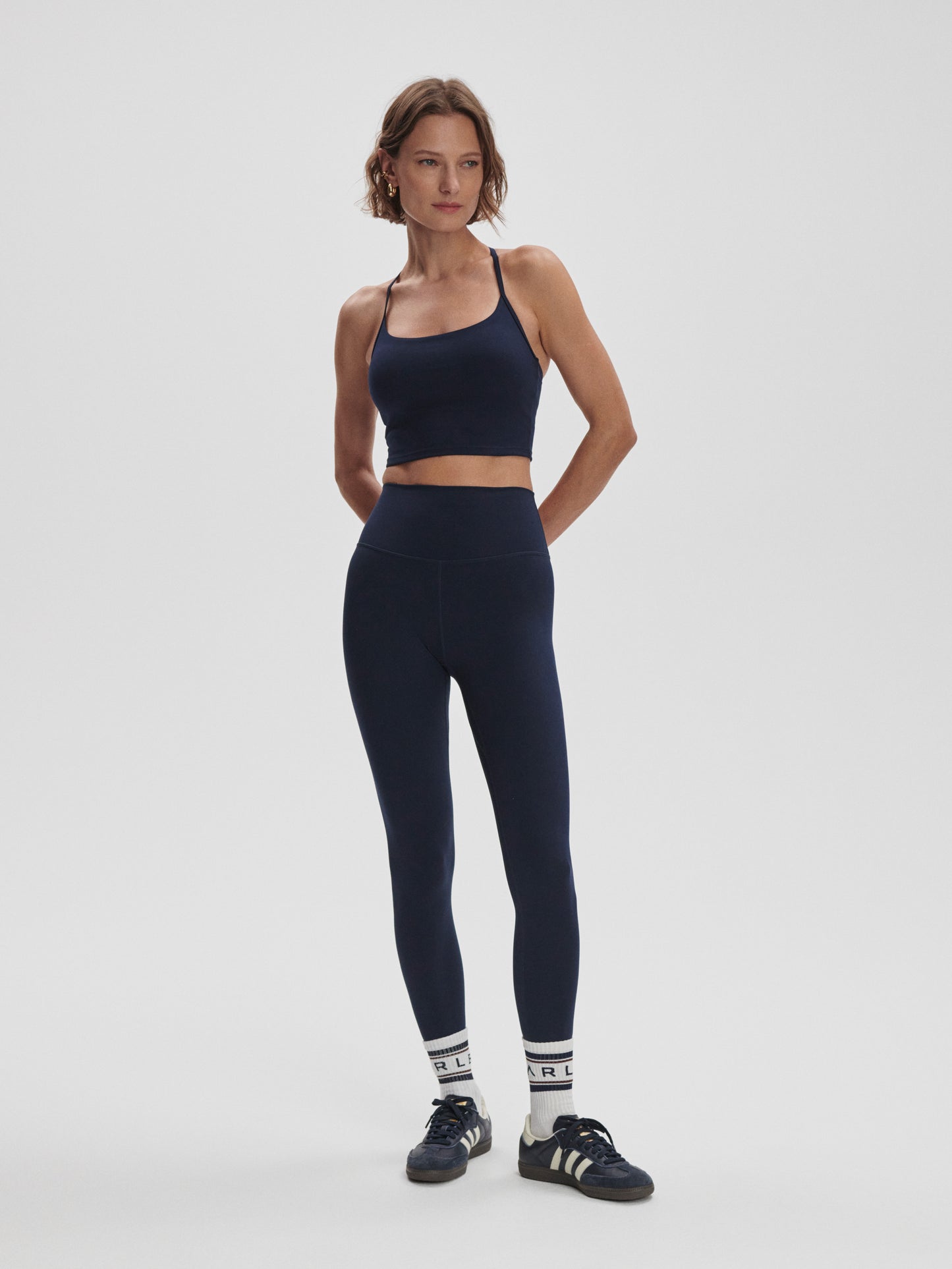 FreeSoft High Rise Legging 25- Sky Captain