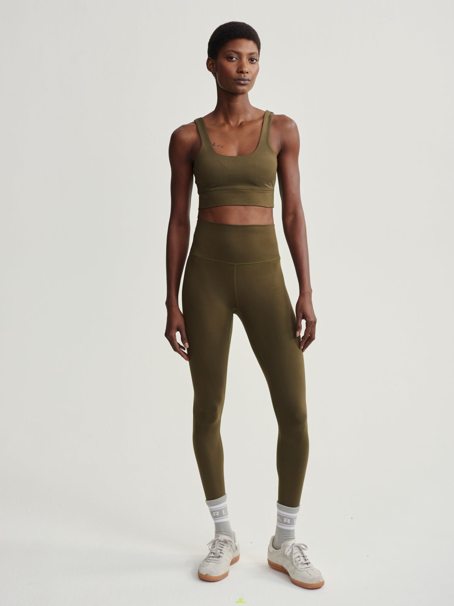 FreeSoft High Rise Legging 25- Dark Olive