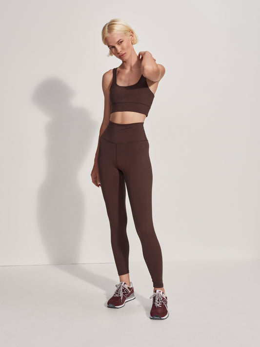 FreeSoft High Rise Legging 25- Coffee Bean