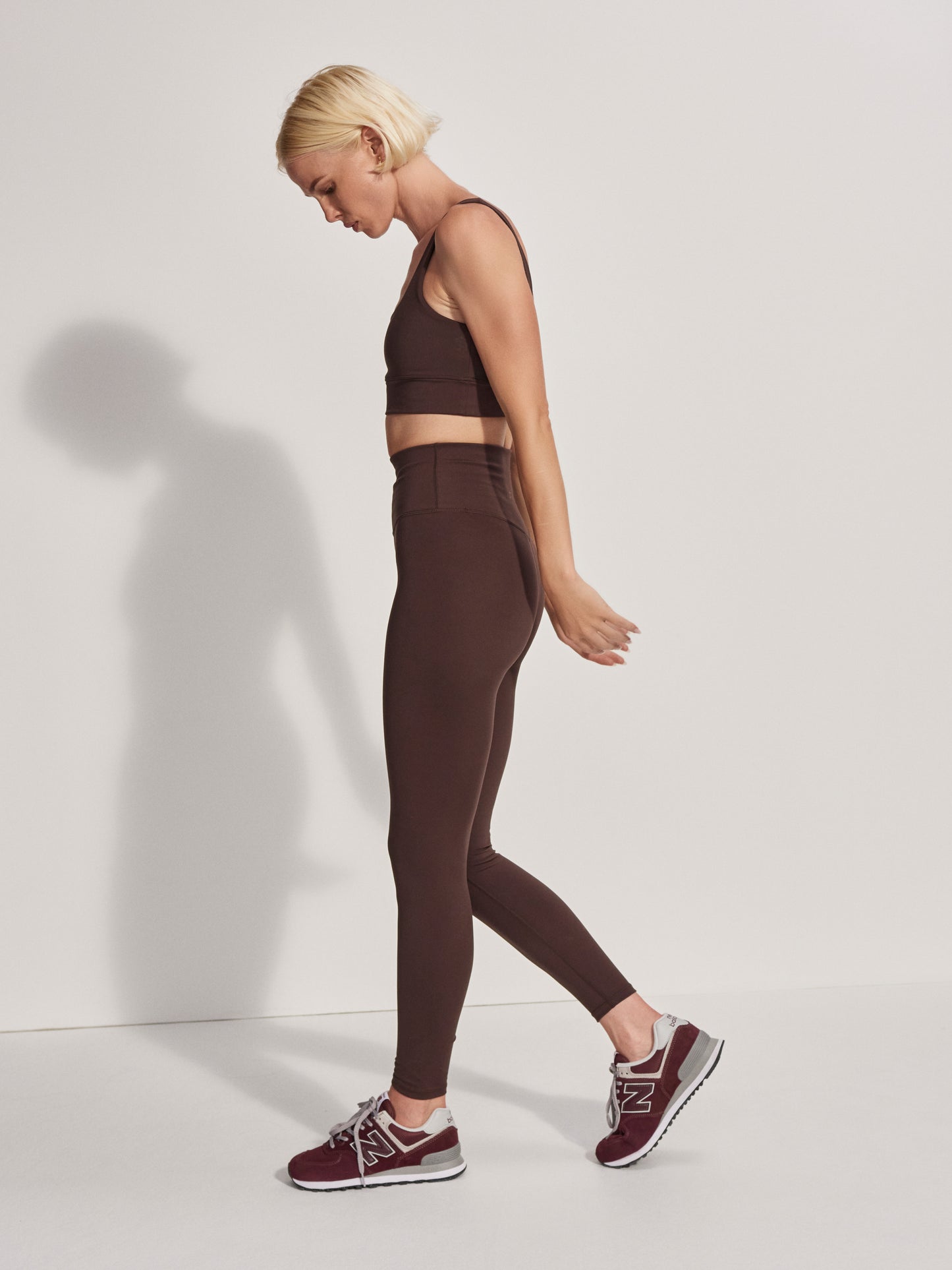 FreeSoft High Rise Legging 25- Coffee Bean