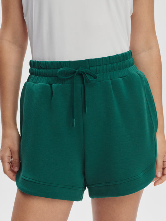 Ollie High Rise Shorts 3.5 - Forest