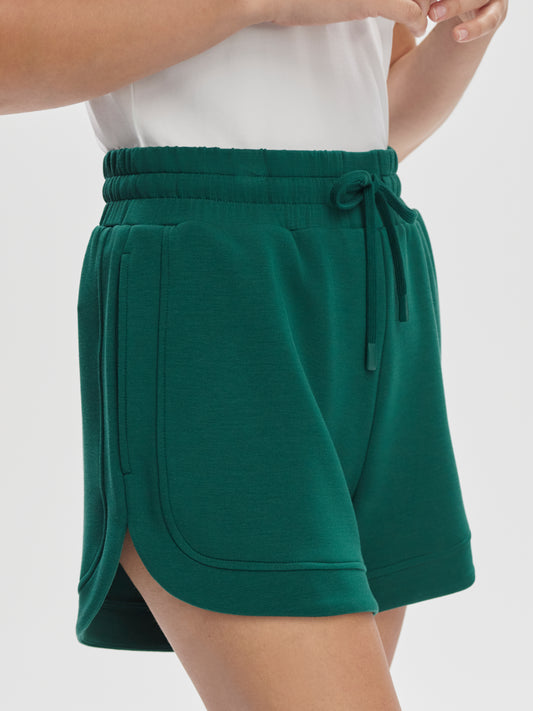 Ollie High Rise Shorts 3.5 - Forest