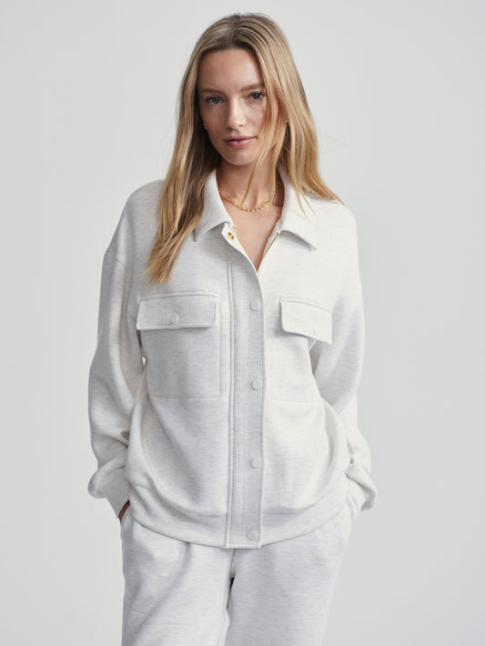 Elizabeth Jacket - Ivory Marl