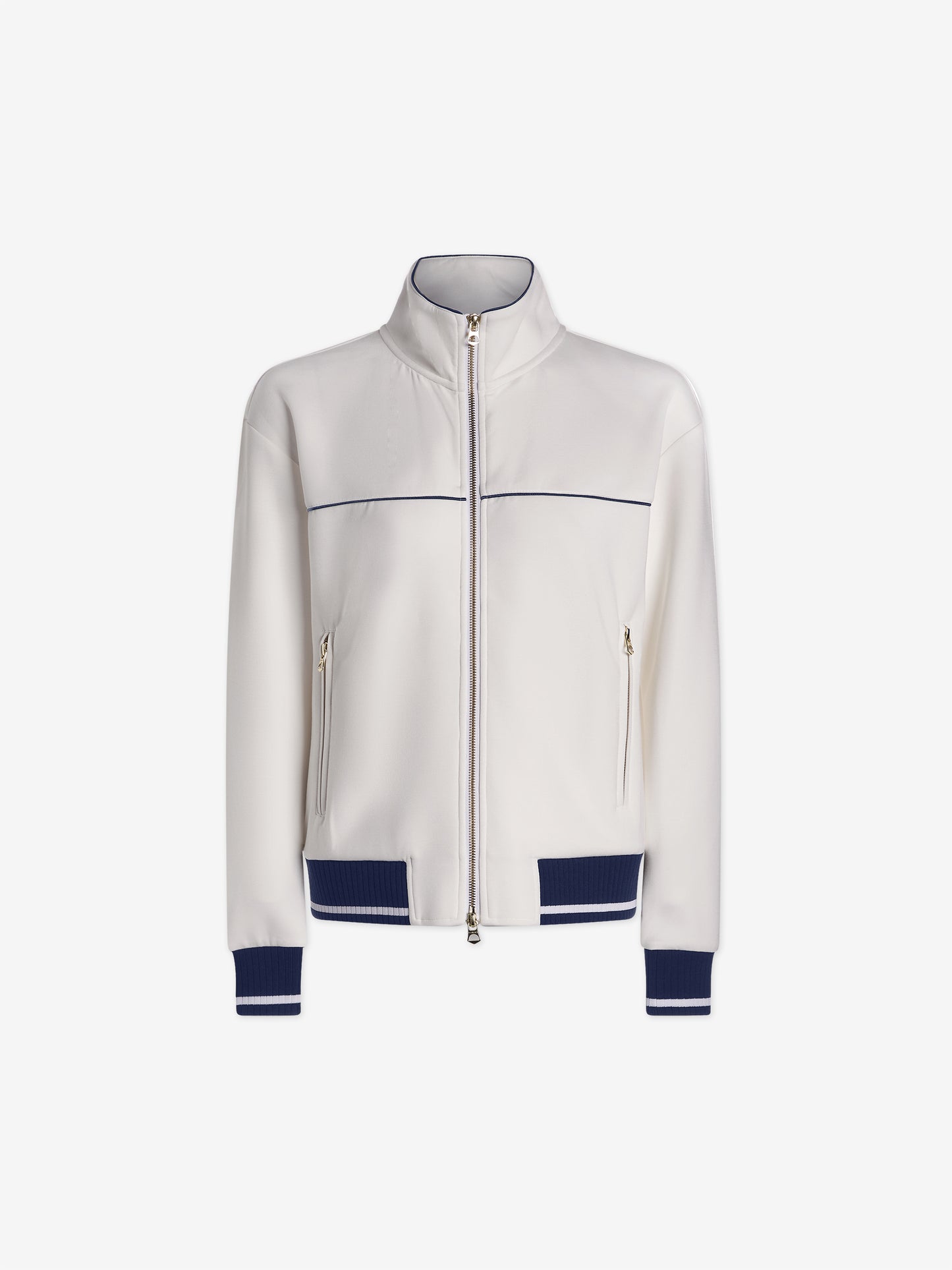 Vivian Jacket White/ Blue Night