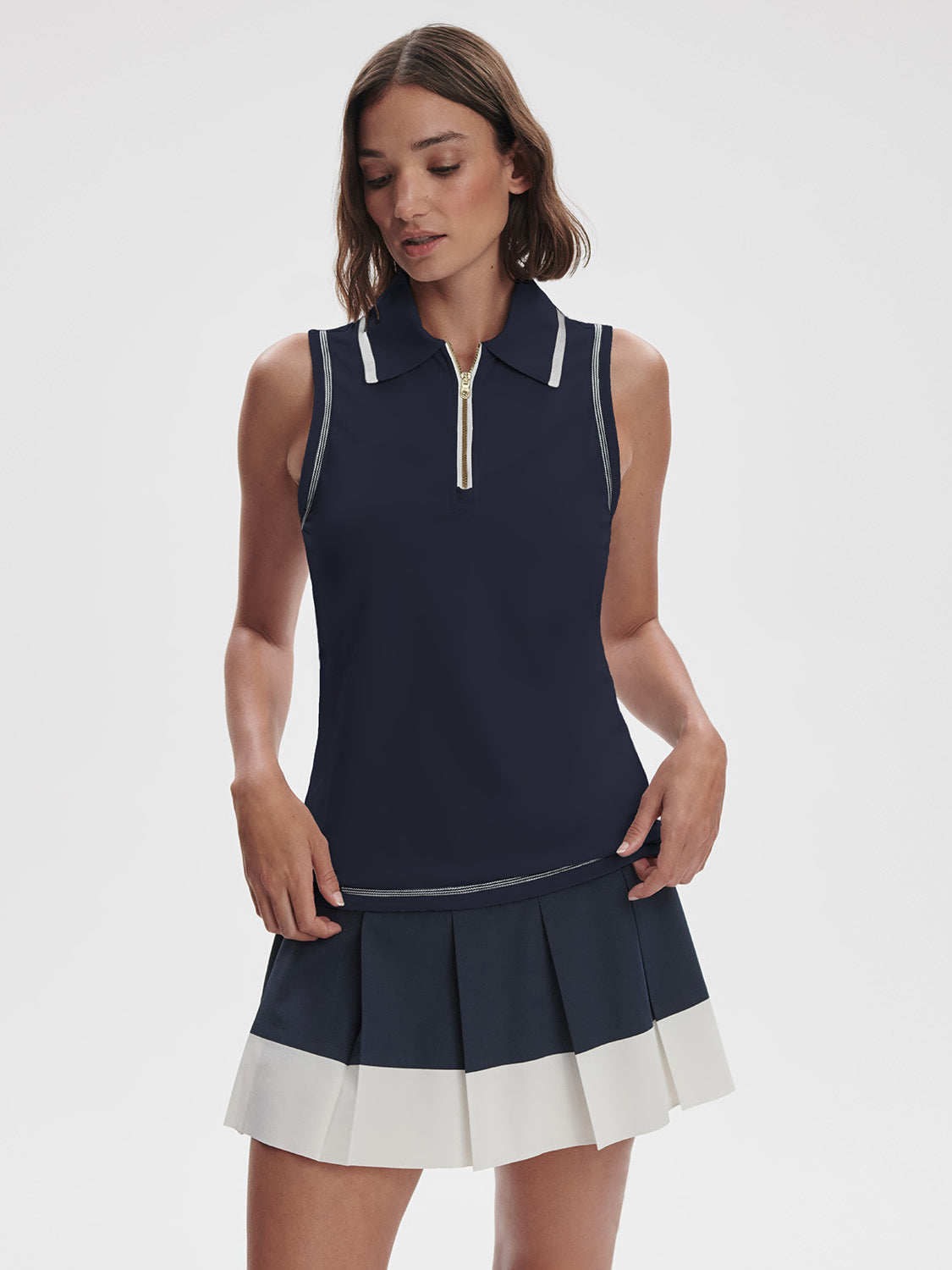 Cammie Performance Tank - Blue Nights
