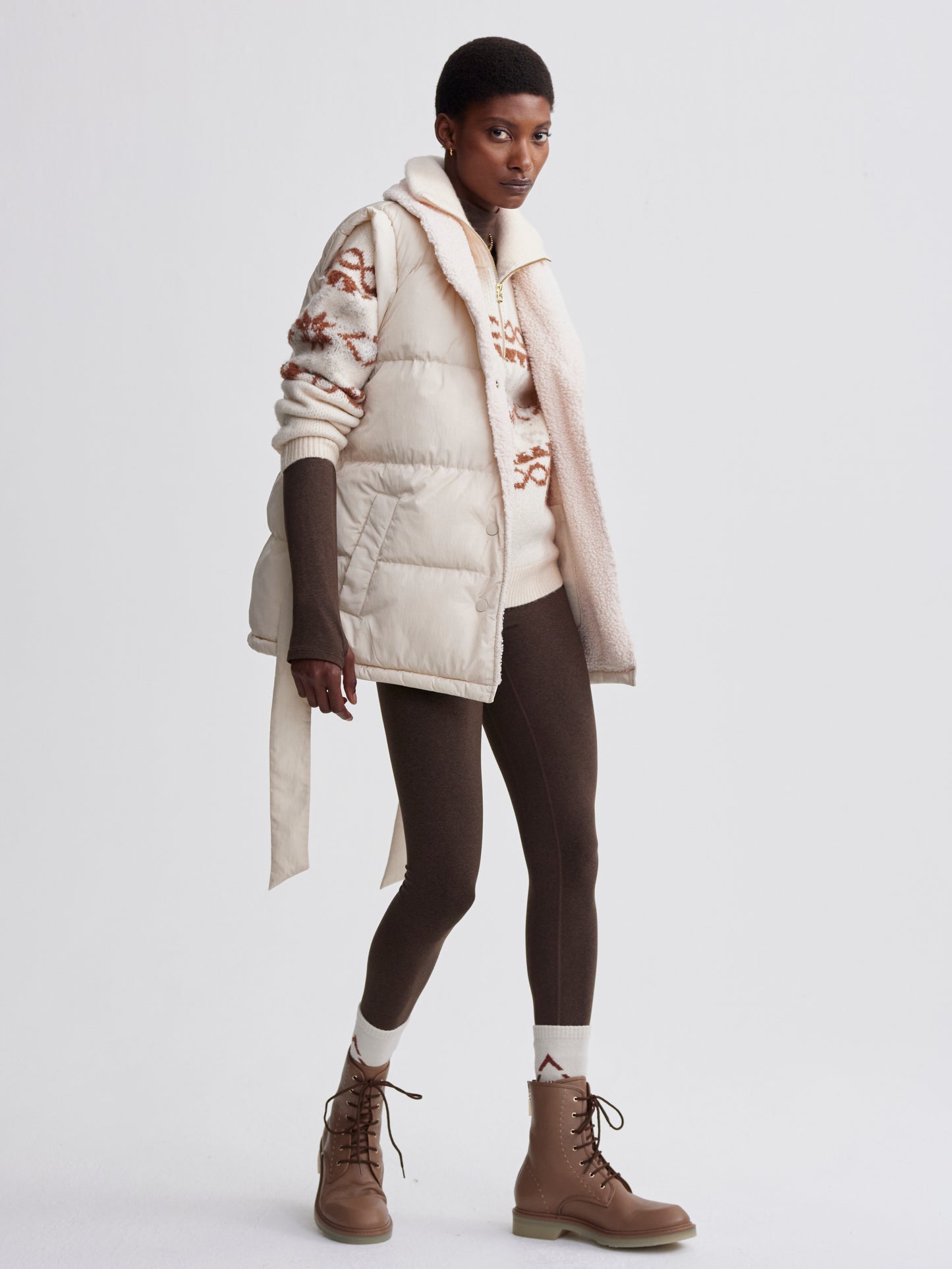 Lanville Reversible Gilet - Sandshell