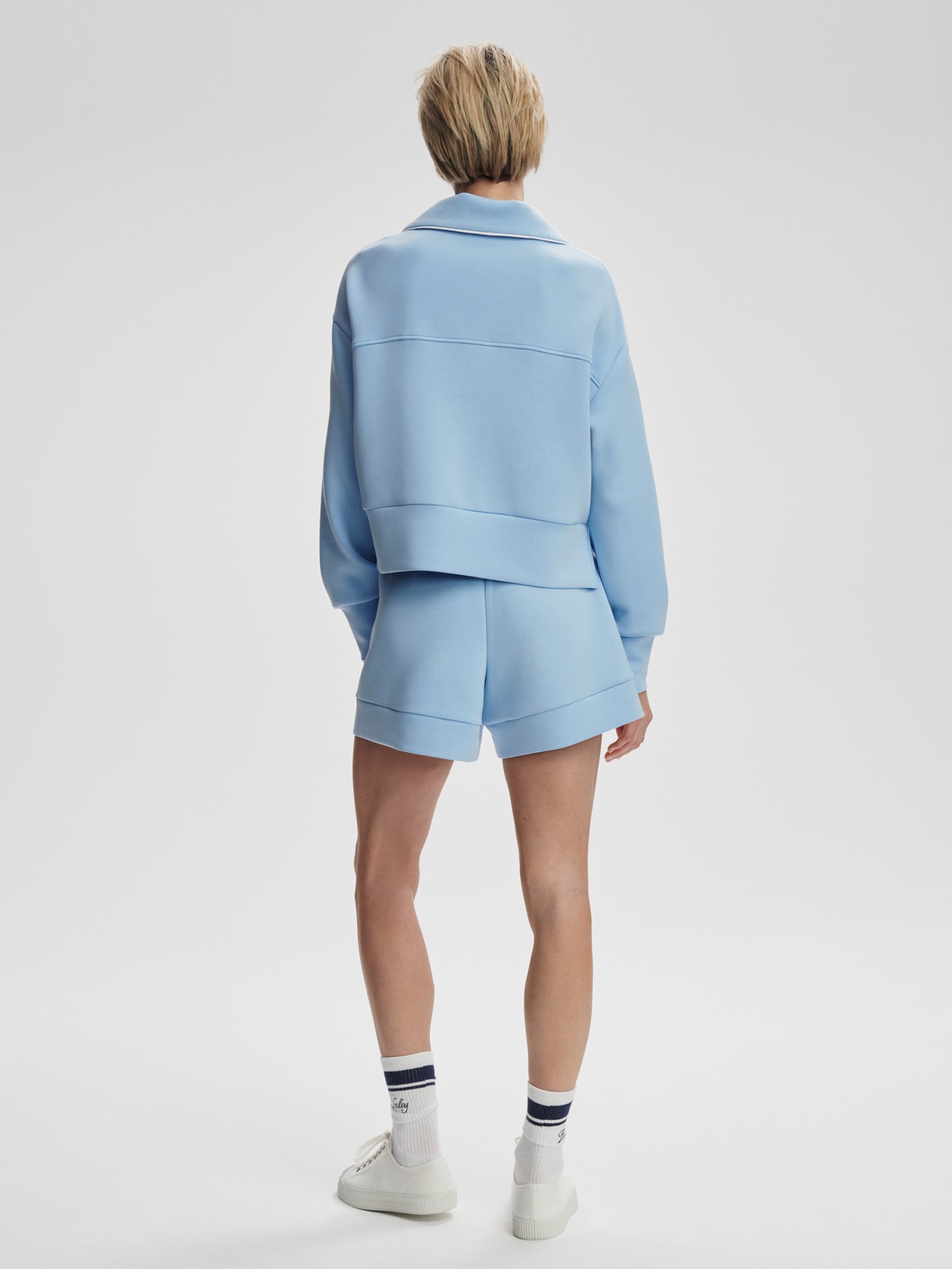 Davenport Half Zip - Airy Blue