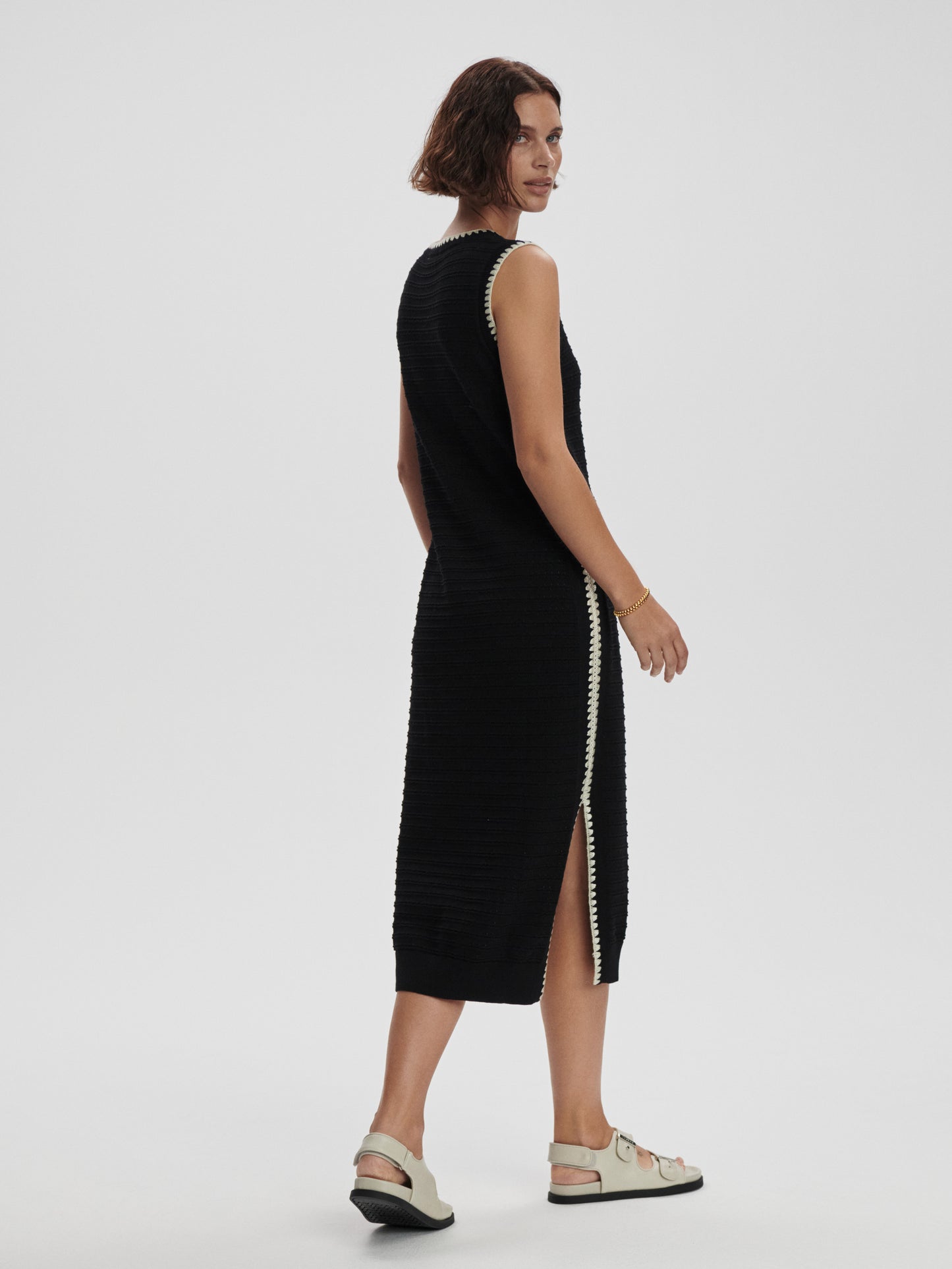 Dwight Tank Knit Dress - Black