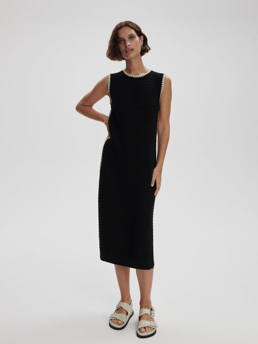 Dwight Tank Knit Dress - Black