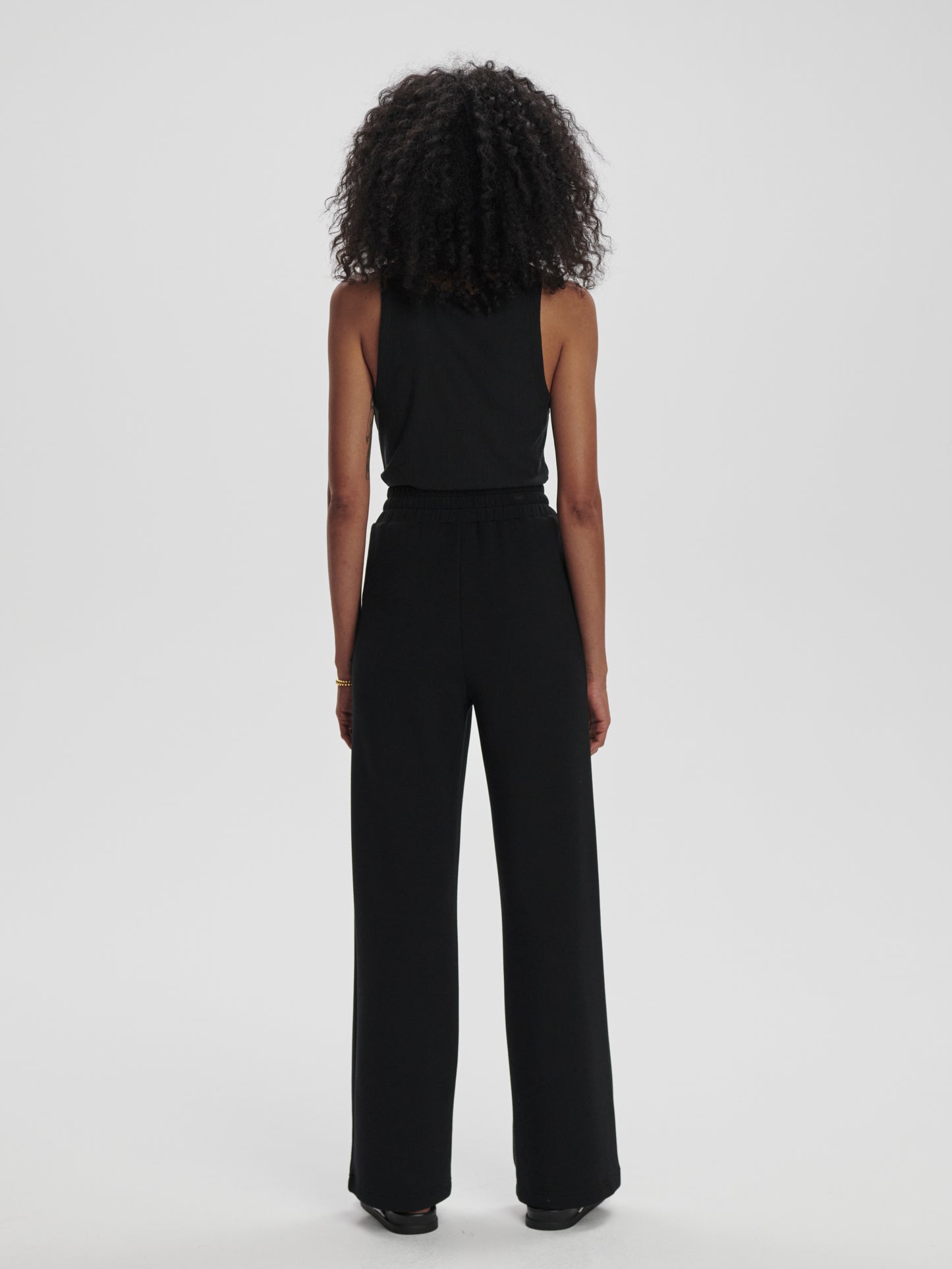 The Wide Leg Pant 28 - Black