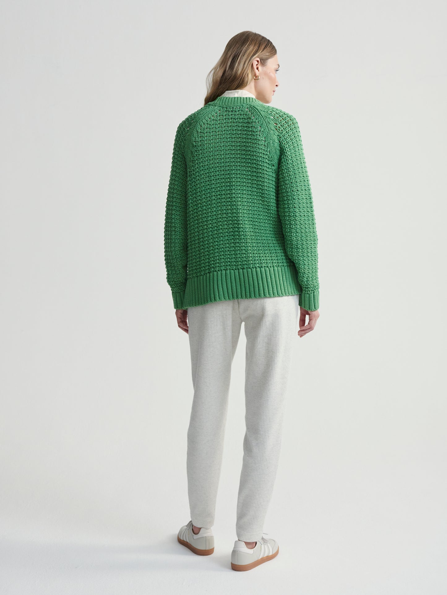 Carla Chunky Rib Cardigan - Jadesheen