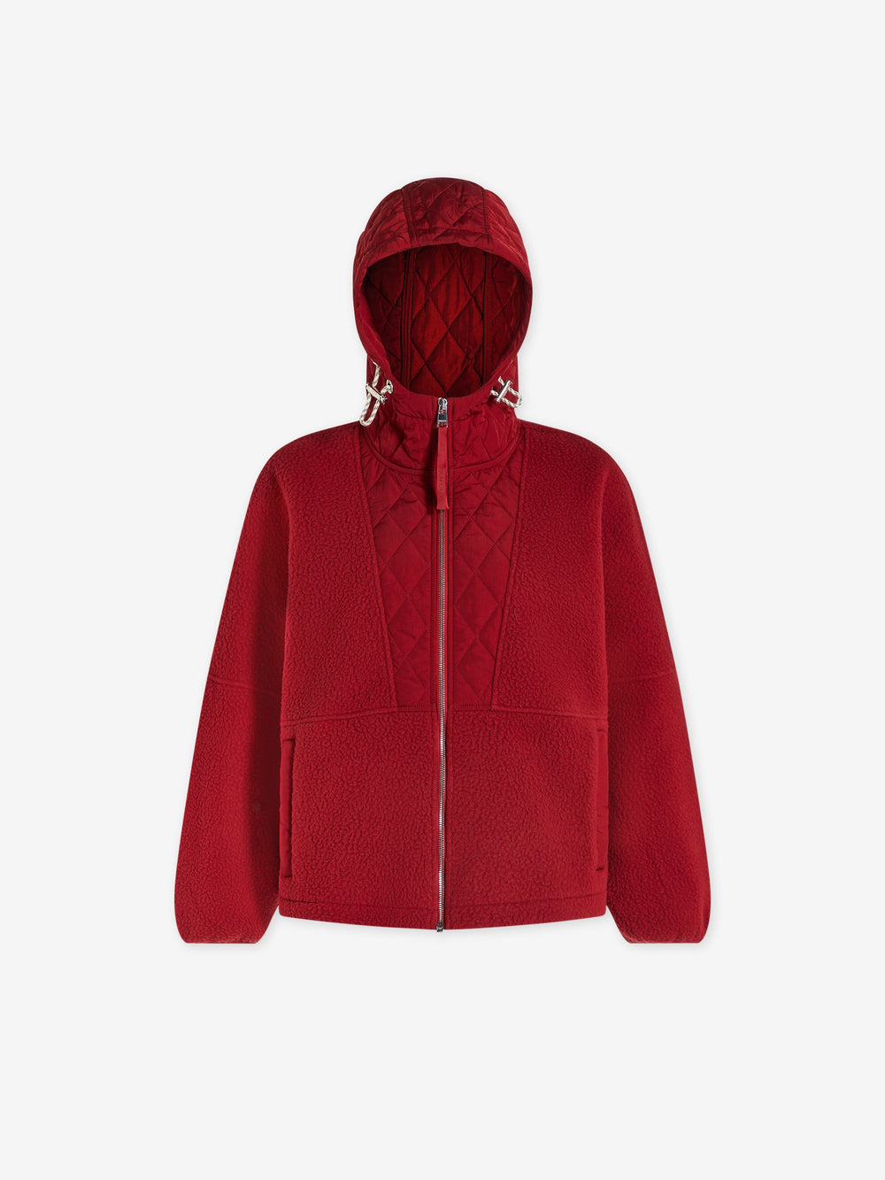 Richfield Quilt Fleece Jacket - Dahlia
