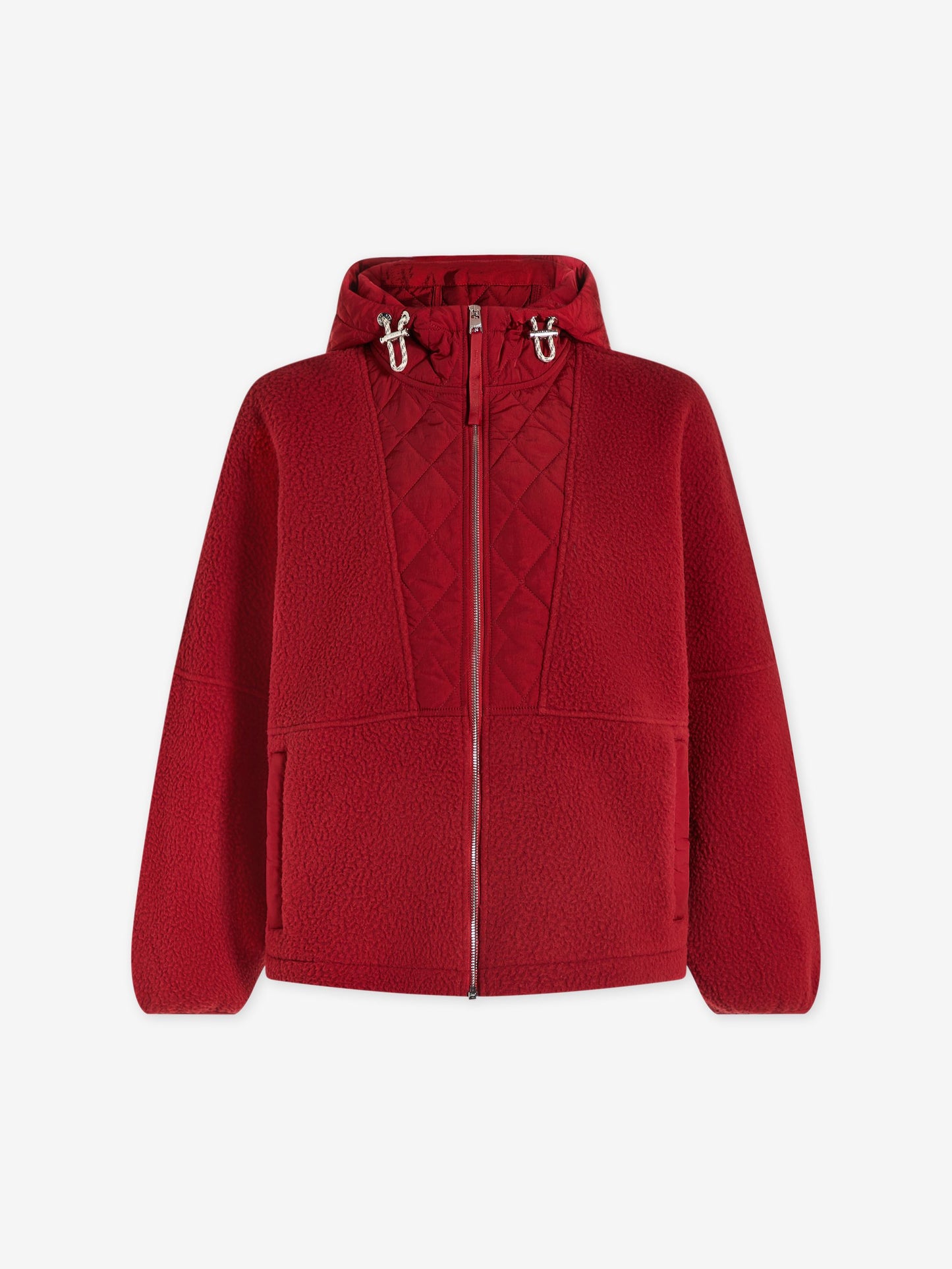 Richfield Quilt Fleece Jacket - Dahlia