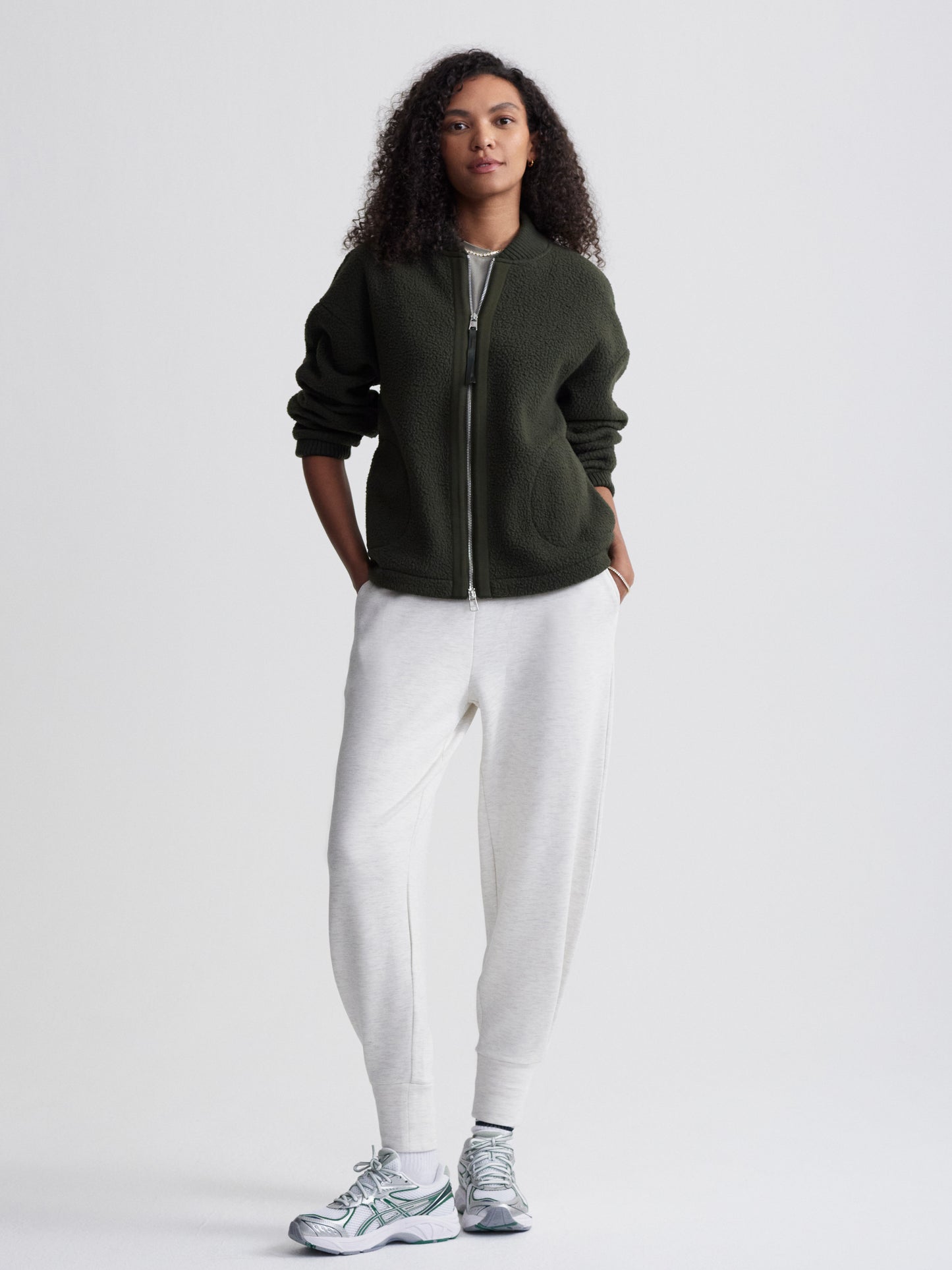 Willmont Patch Pocket Fleece - Dark Resin Green