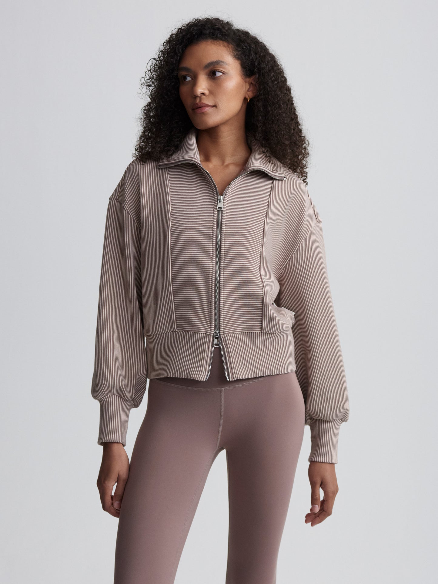 Gibbs Zip Through - Taupe Sand