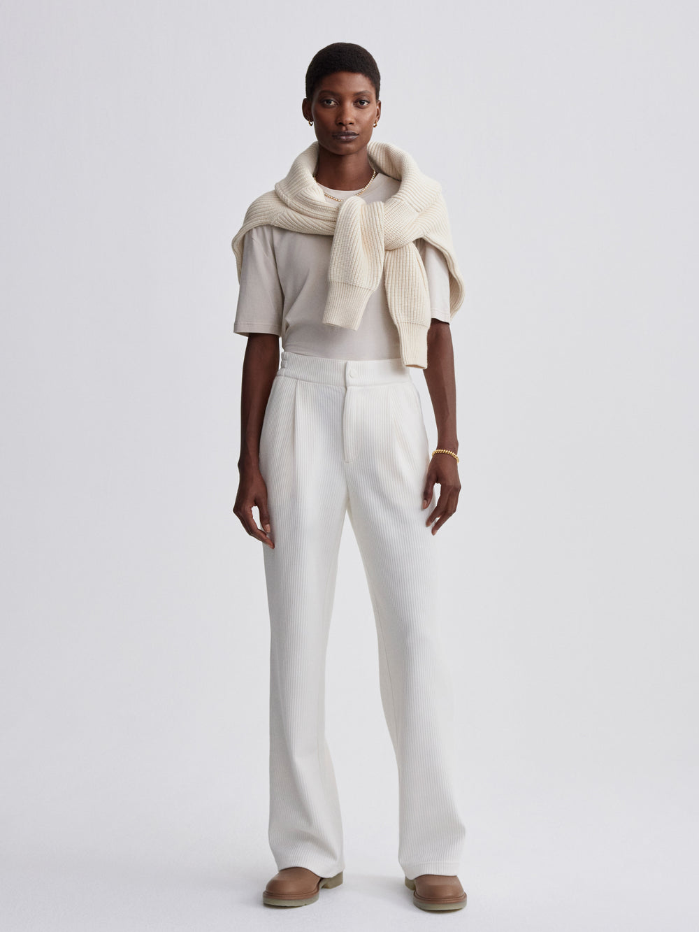 Aberdeen Straight Leg Pant 29 - Egret