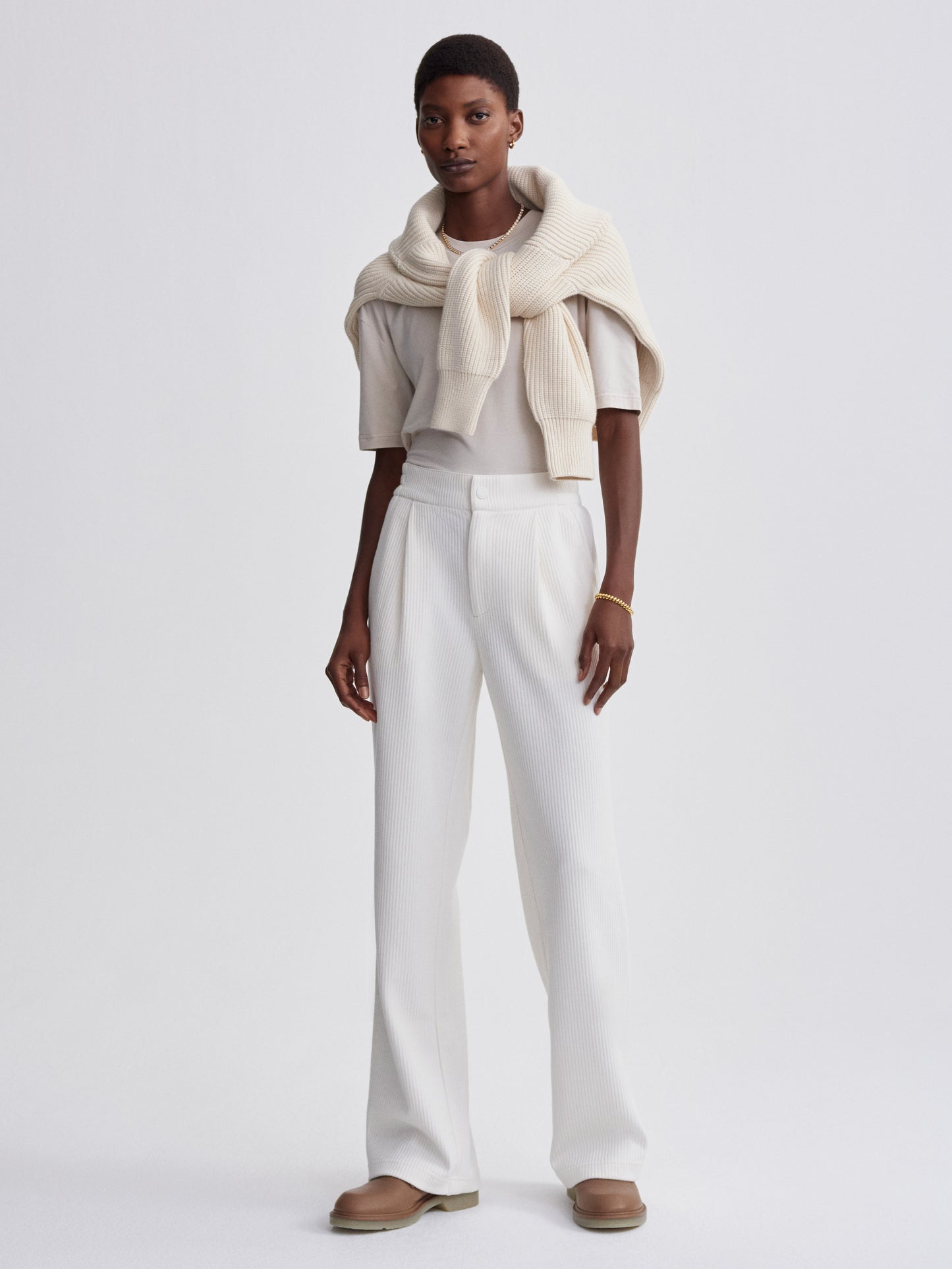 Aberdeen Straight Leg Pant 29 - Egret