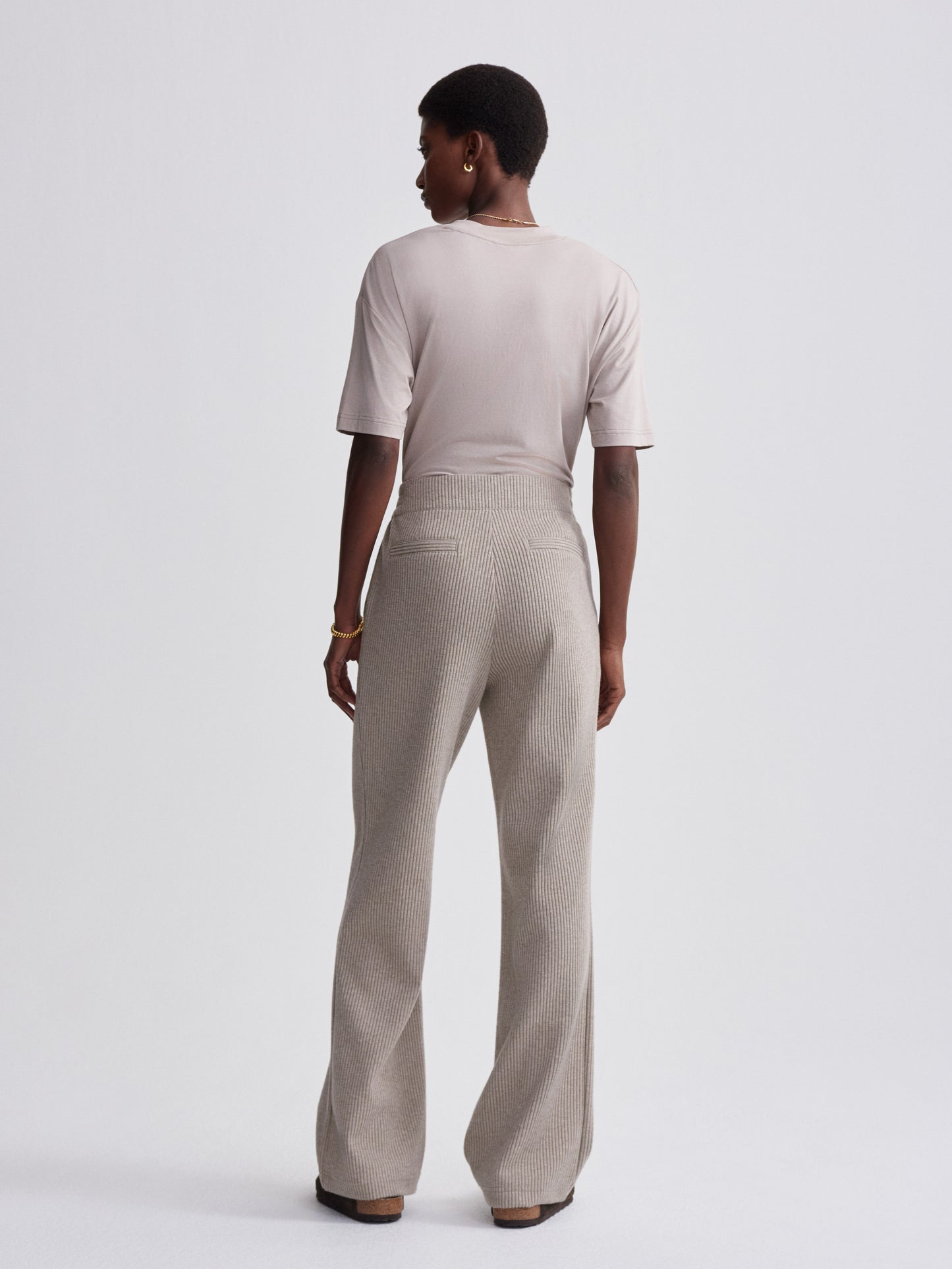 Aberdeen Straight Leg Pant 29 - Taupe Marl