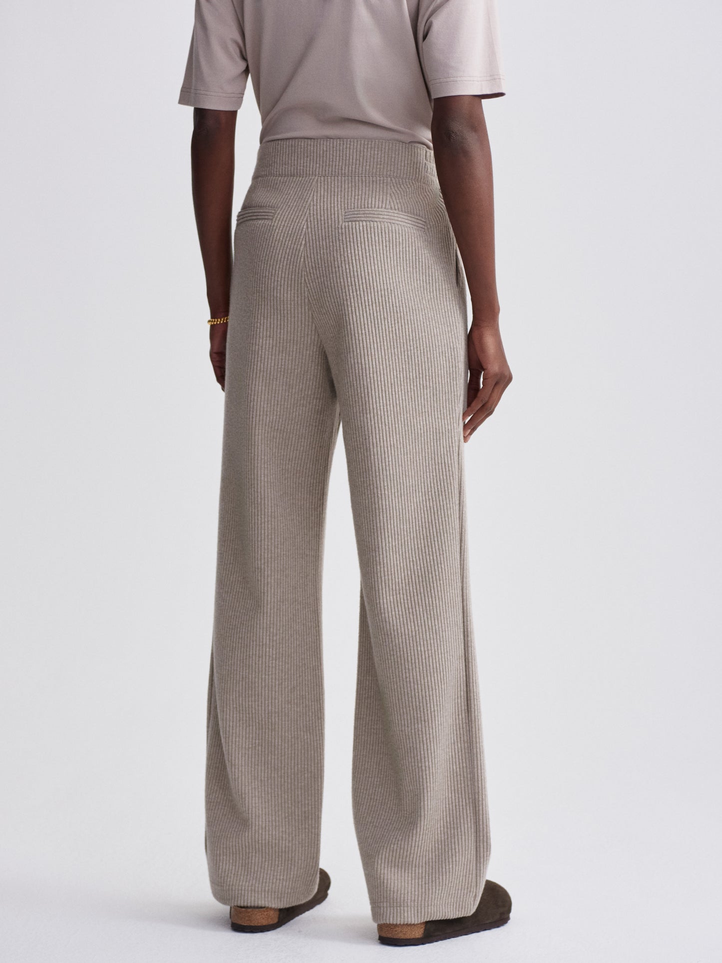 Aberdeen Straight Leg Pant 29 - Taupe Marl