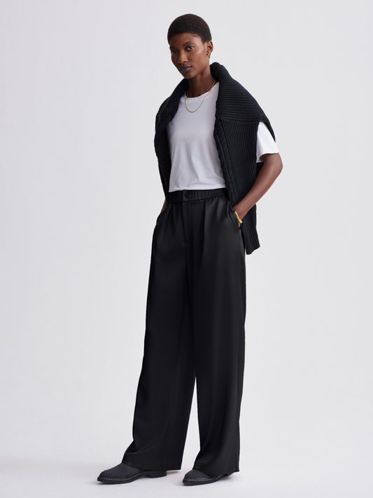 Bryden Wide-Leg Pant 32" - Black