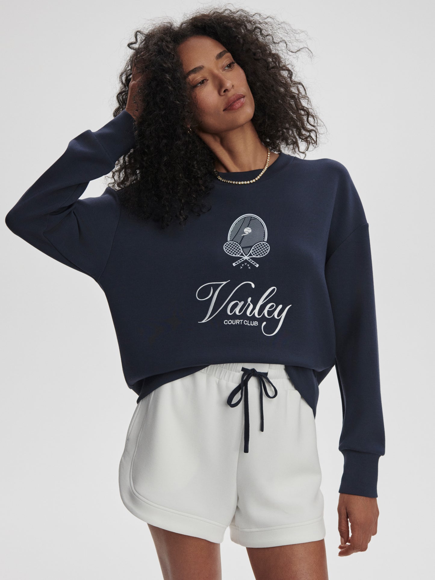 Rasco Namesake Sweat - Navy/White