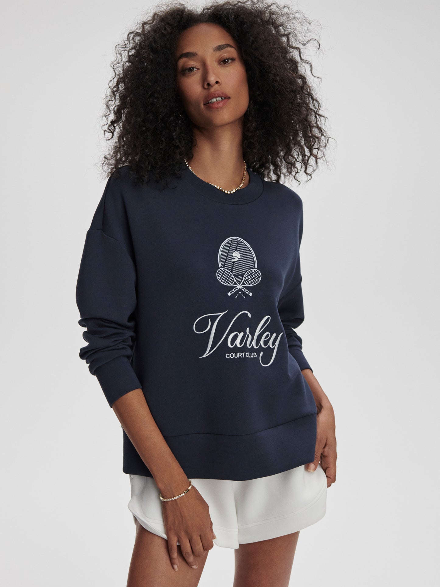 Rasco Namesake Sweat - Navy/White